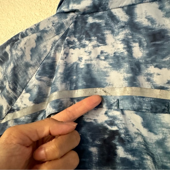 Lululemon Miss Misty Jacket Full Zip Winderbreaker Alberta Silver Fox Blue S - Picture 9 of 13